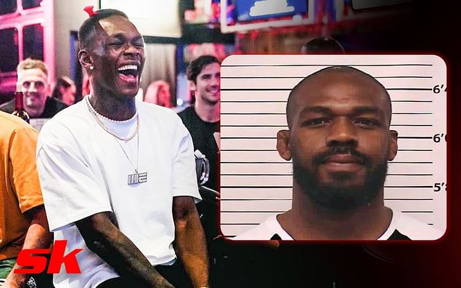 "Aaah sh*t, here we go again" - When Israel Adesanya mocked Jon Jones for 2020 DUI arrest with a series of online memes