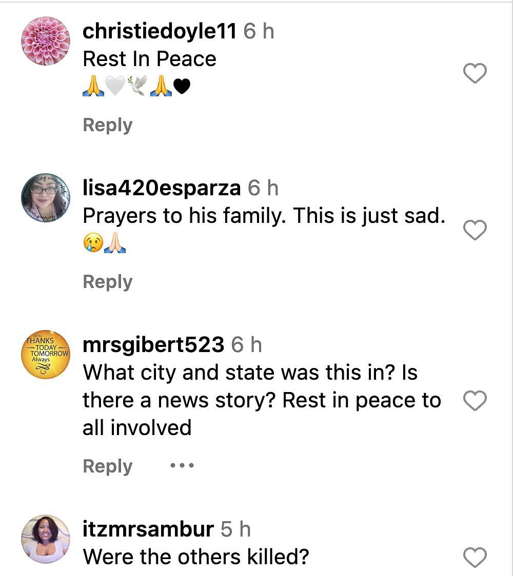 Social media users mourn the loss of the Love During Lockup cast member who tragically passed away. (Image via Instagram)