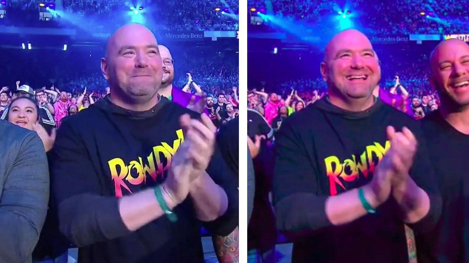 Dana was in attendance for WWE WrestleMania 34.