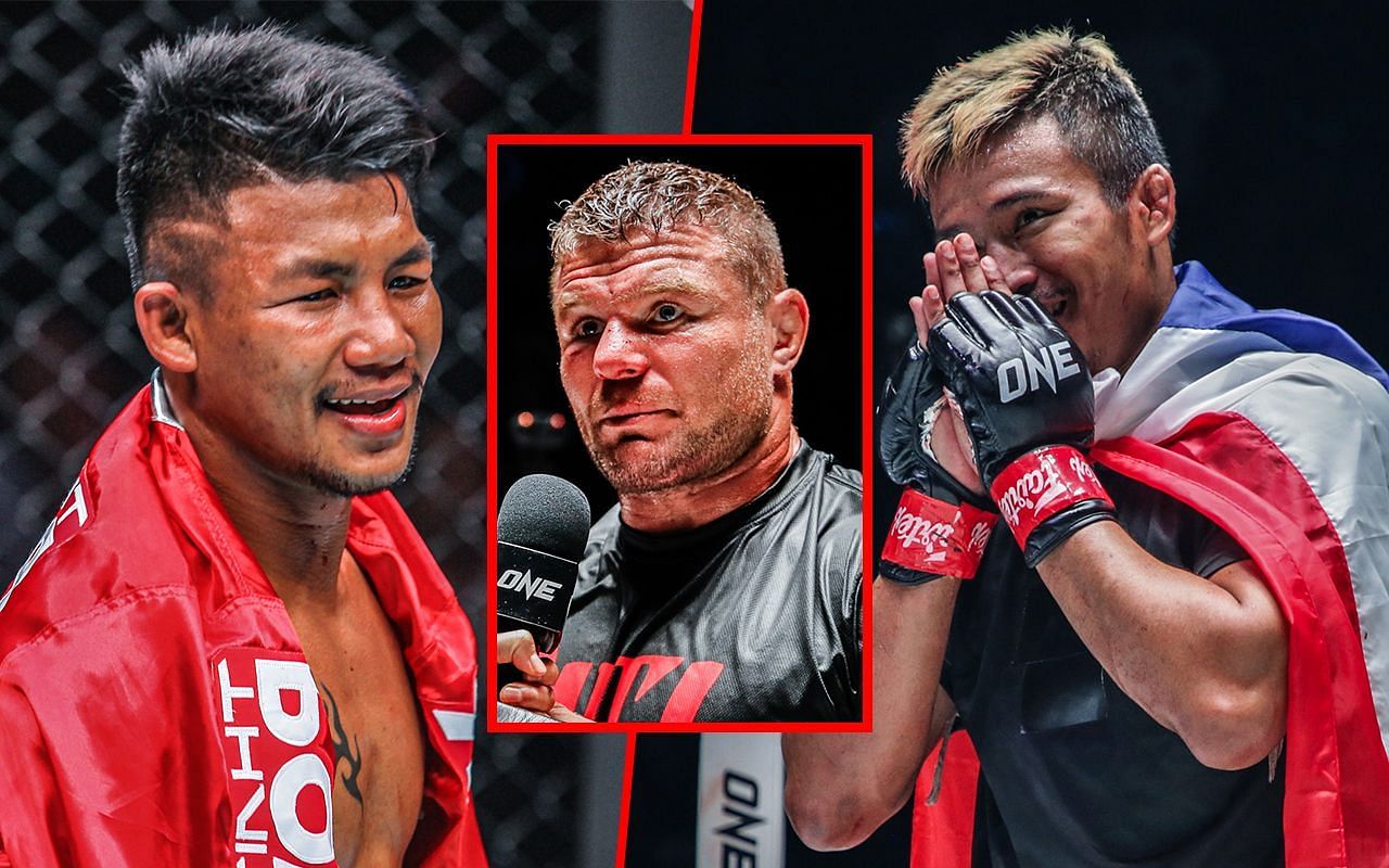 Rodtang Jitmuangnon, Anatoly Malykhin, And Superlek Kiatmoo9 (Photo: ONE Championship)