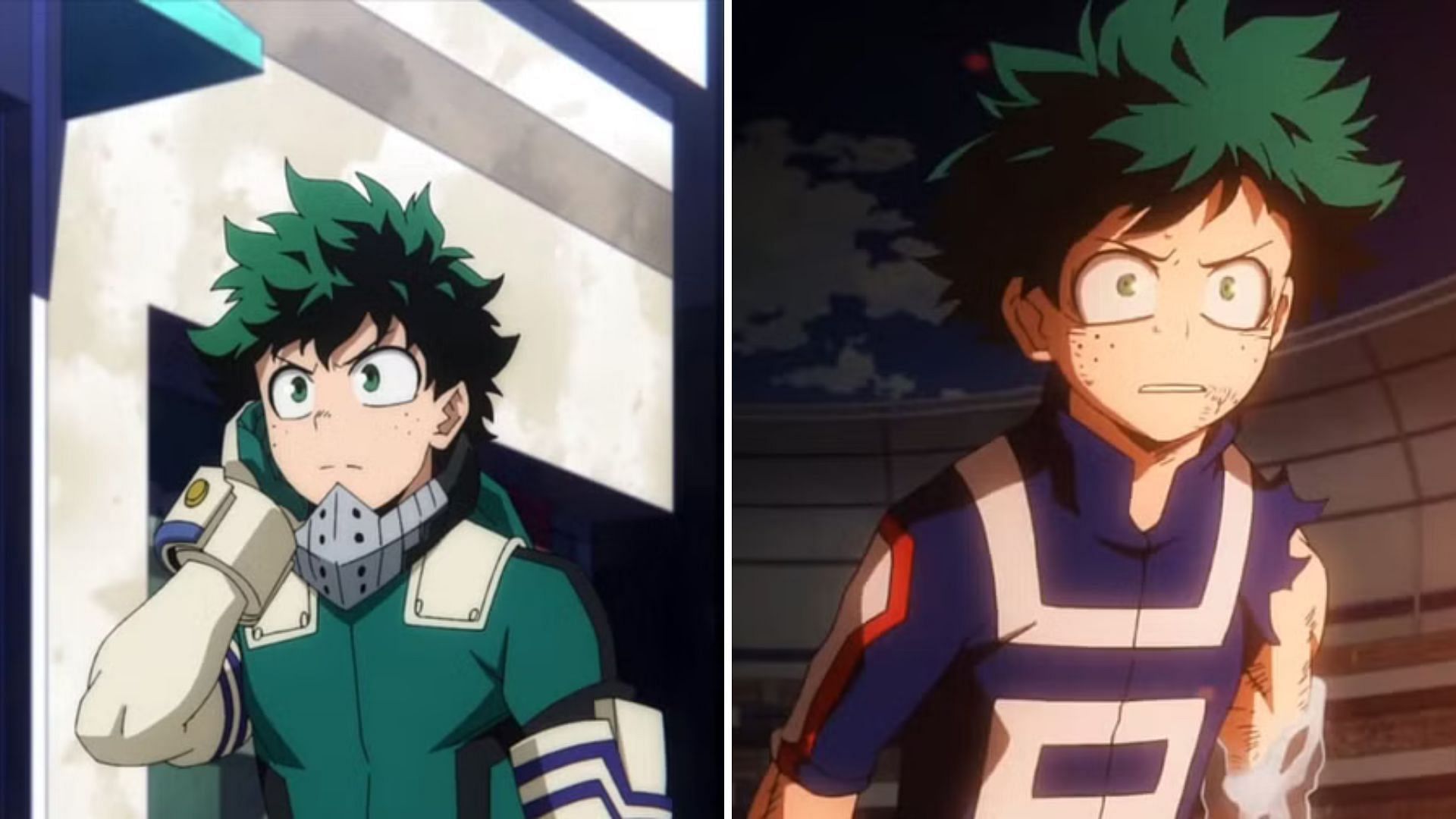 Deku as shown in anime (Image via Studio Bones)