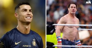 "About to dominate another sport" "Two GOATs" - Fans react as reports suggest Cristiano Ronaldo will make WWE debut alongside John Cena