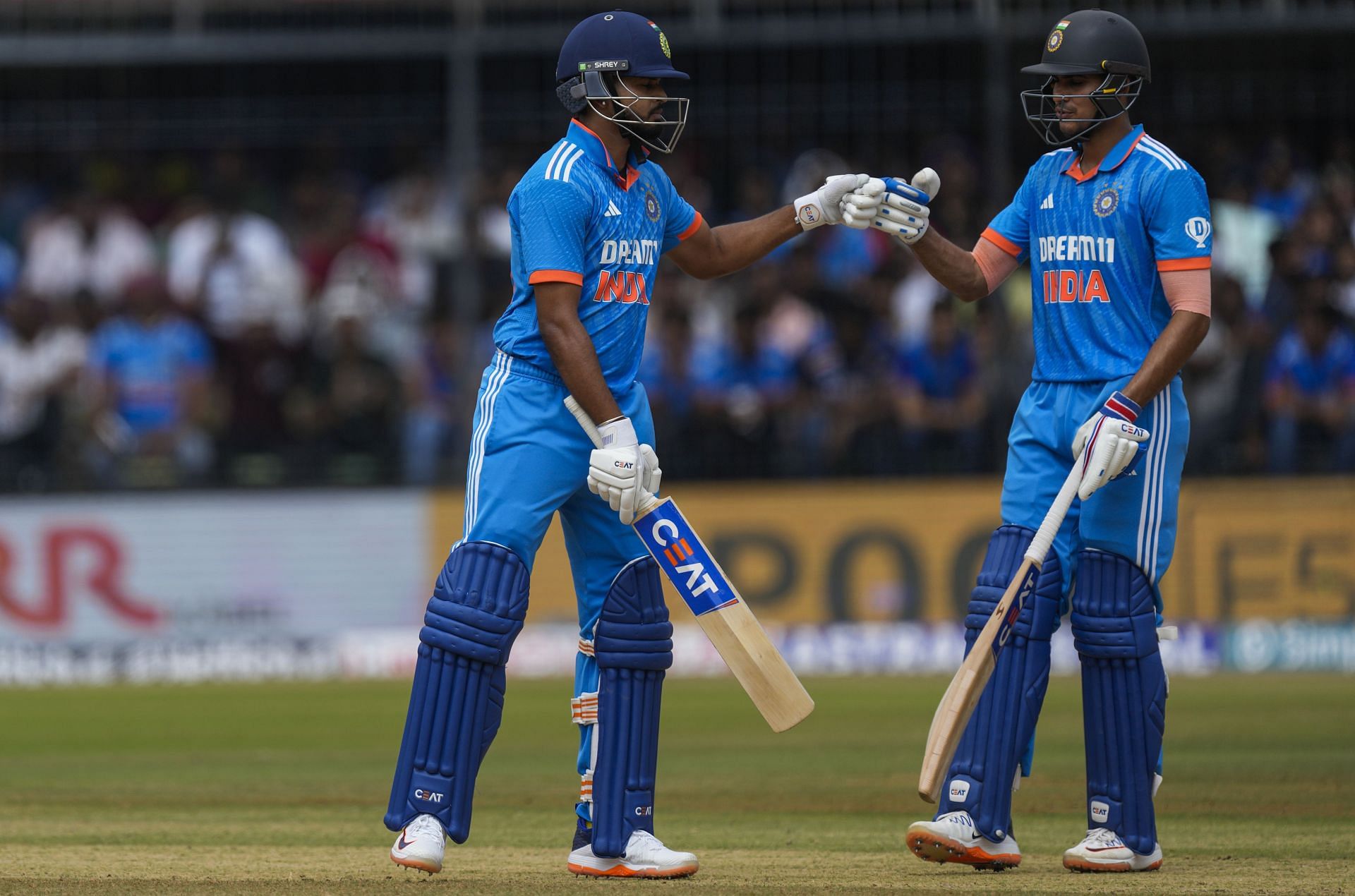 Shreyas Iyer and Shubman Gill piled up 200 runs together [Getty Images]