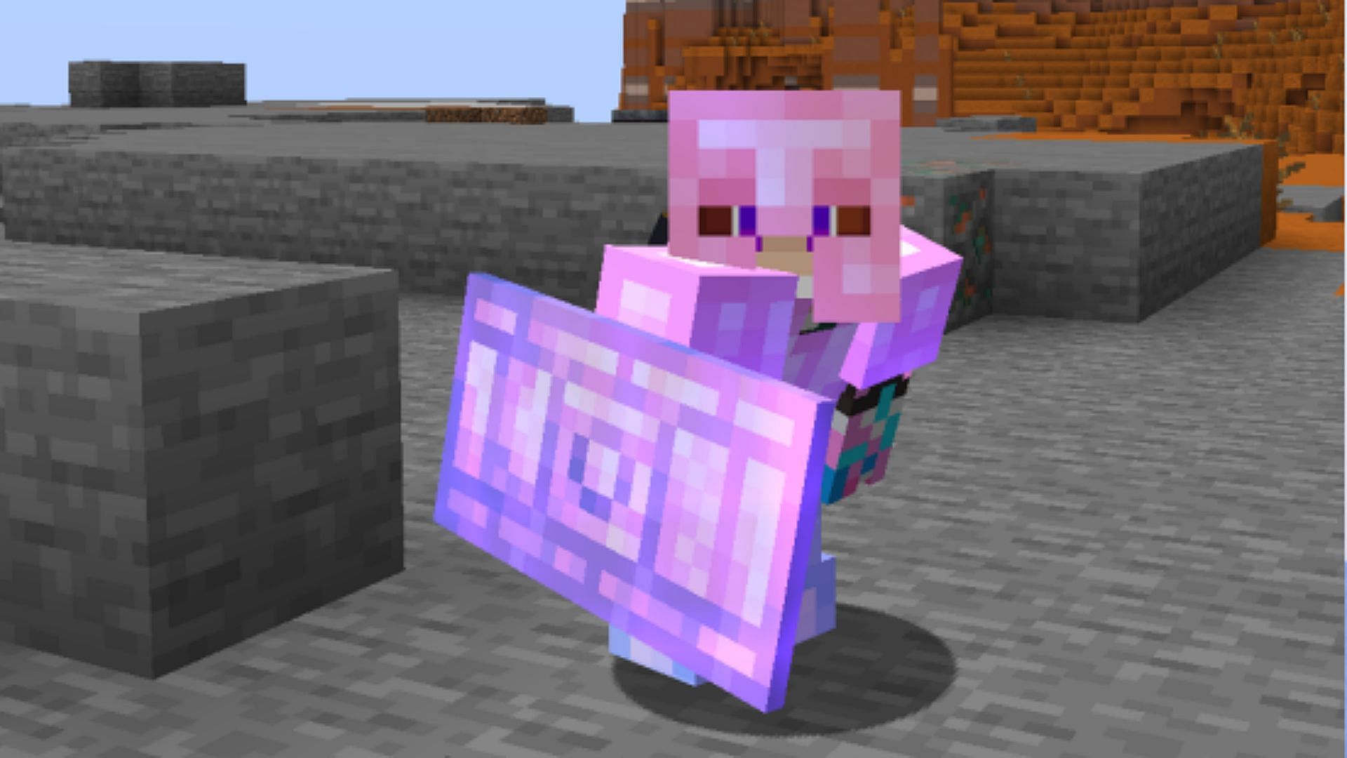 Shield Expansion adds new shields and their gameplay mechanics in Minecraft. (Image via CurseForge)