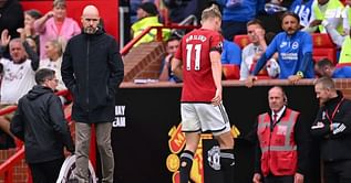 "It was positive" - Ten Hag reacts to Manchester United fans booing at decision to sub Rasmus Hojlund off against Brighton