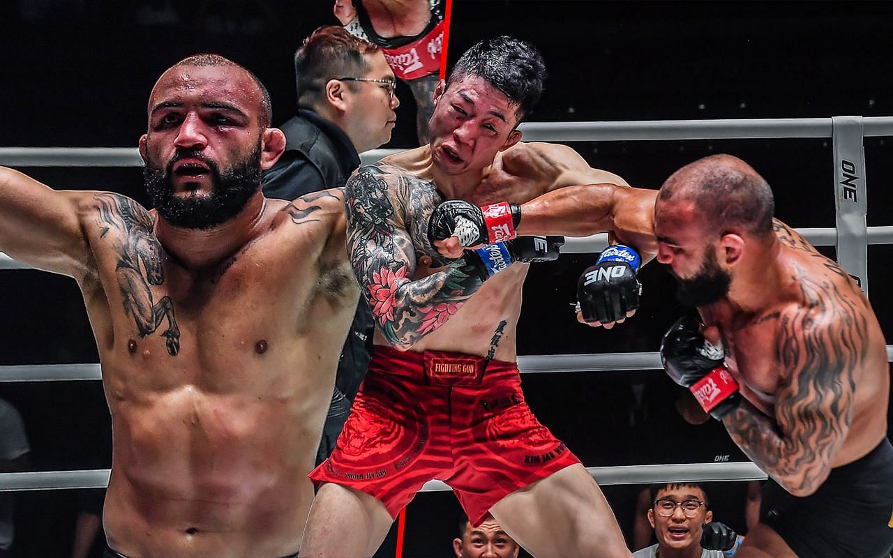 John Lineker and Kim Jae Woong - Photo by ONE Championship