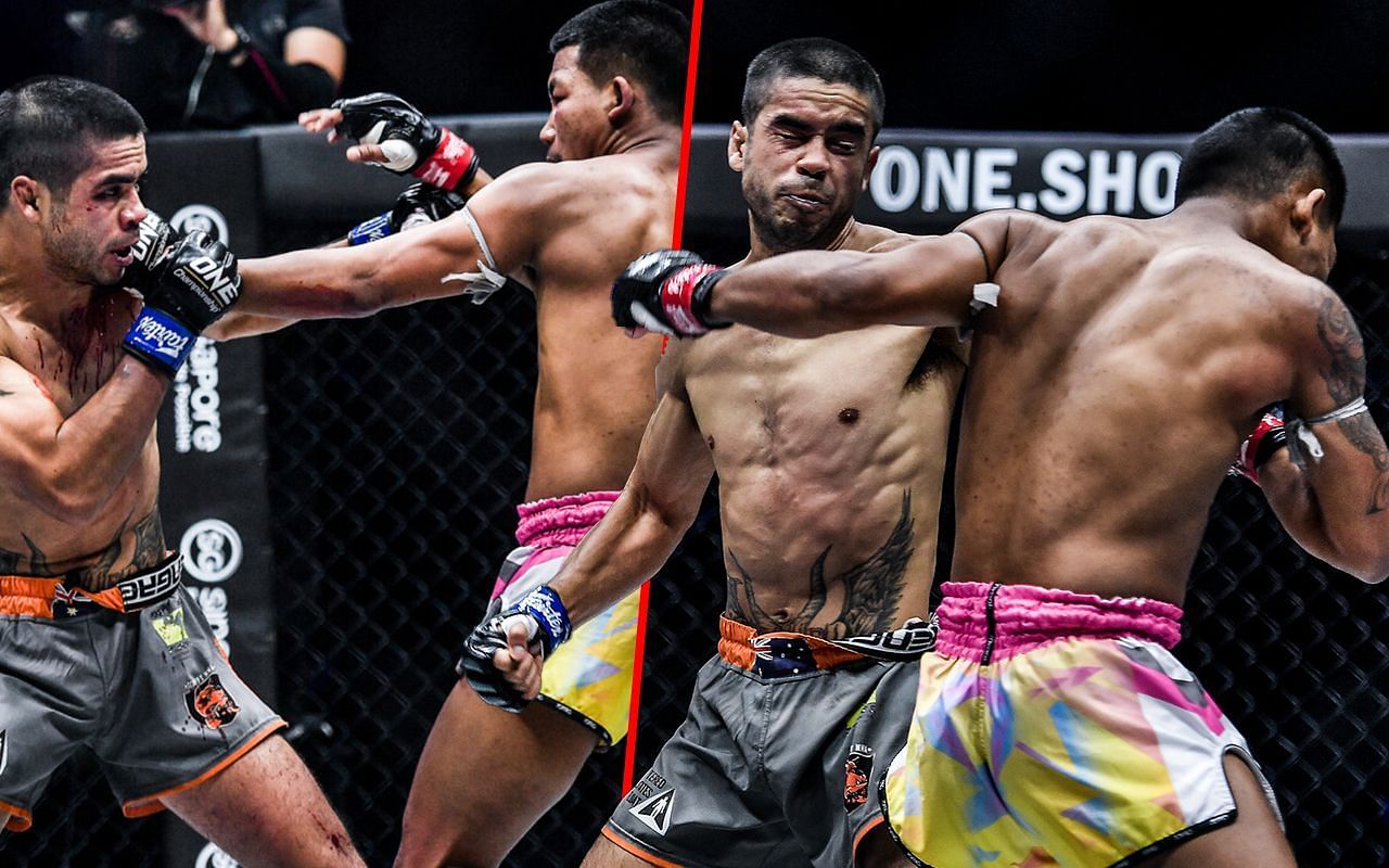 Danial Williams and Rodtang Jitmuangnon at ONE: Heavy Hitters [Credit: ONE Championship]