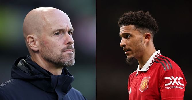 Jadon Sancho spotted playing EAFC 24 while Manchester United took on Bayern Munich