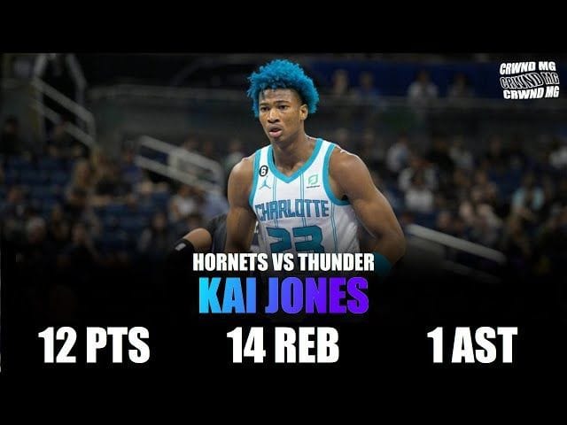 What are Kai Jones&rsquo; contract details with the Hornets? Salary, duration