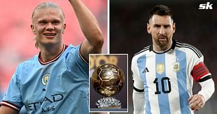 “I believe in myself” - Erling Haaland rates his chances in Ballon d'Or race with Lionel Messi