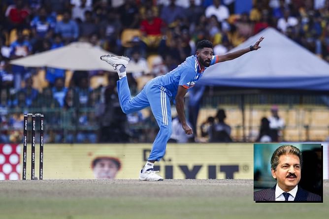 Fan asks Anand Mahindra to gift Mohammed Siraj an SUV for Asia Cup final performance; he comes up with a smart reply