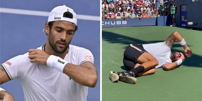 "Certainly not the way I hoped my US Open would end" - Matteo Berrettini opens up about mid-match retirement in New York after horrific injury
