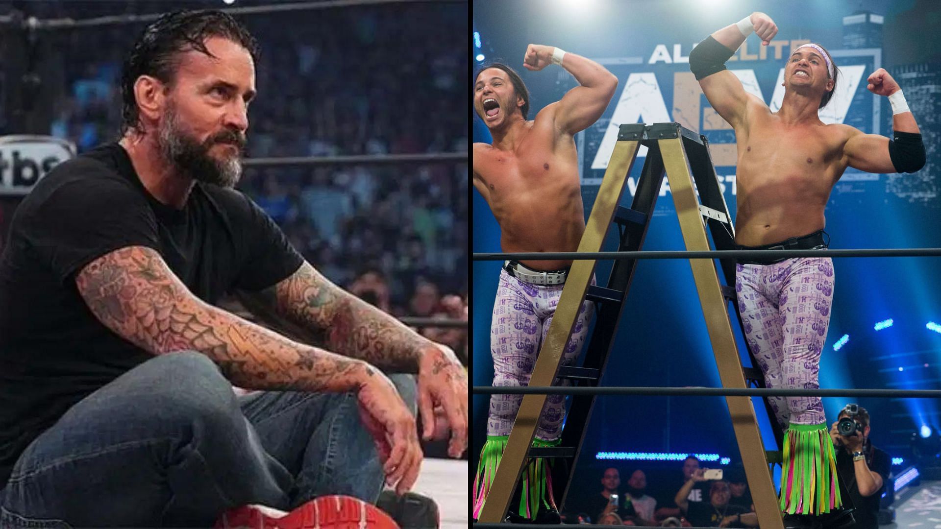 CM Punk and the Young Bucks are not on good terms