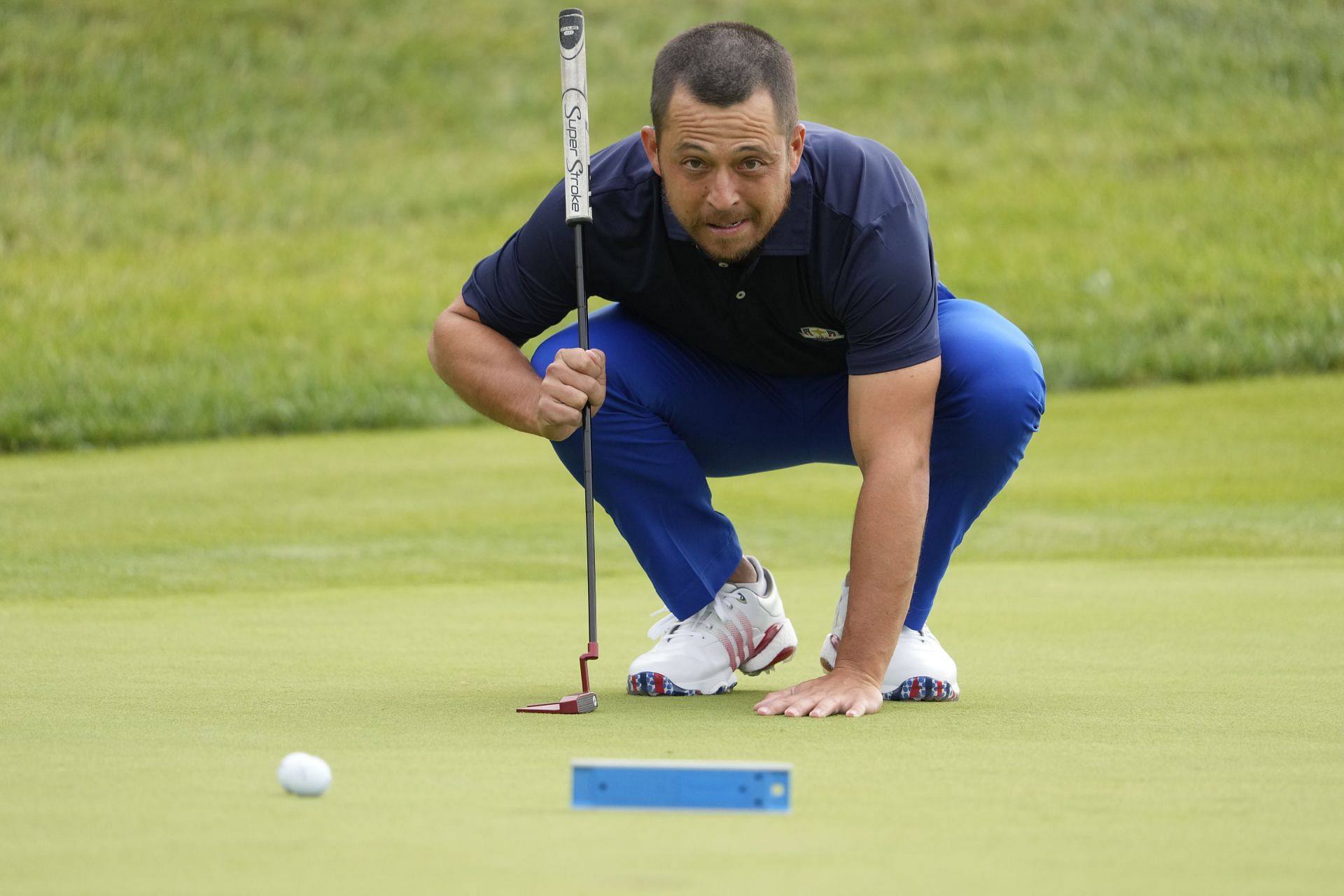 Xander Schauffele during the practice session at the Ryder Cup 2023