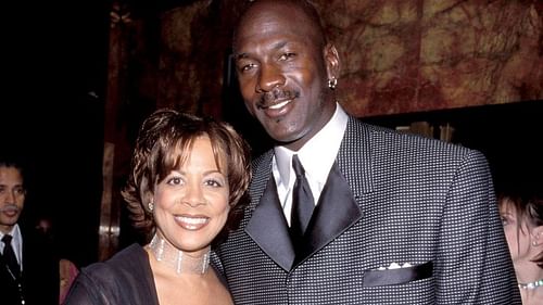 Michael Jordan and his ex-wife