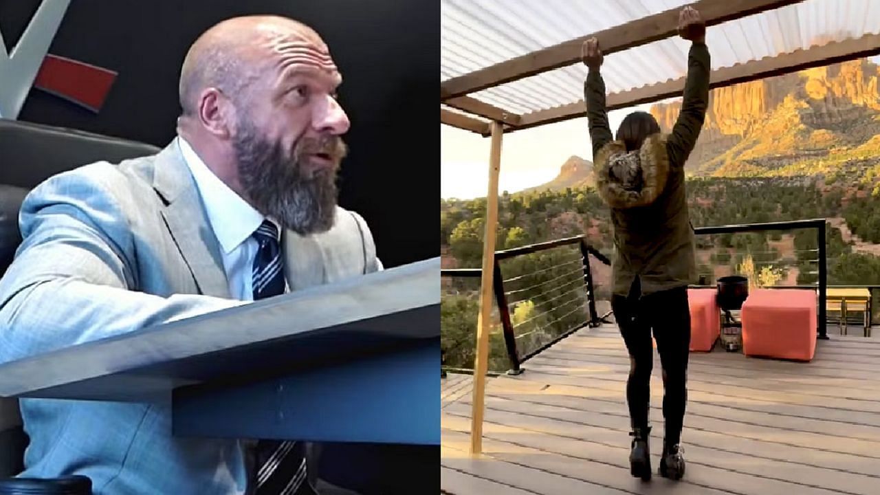 Triple H is seemingly a big fan of this female star