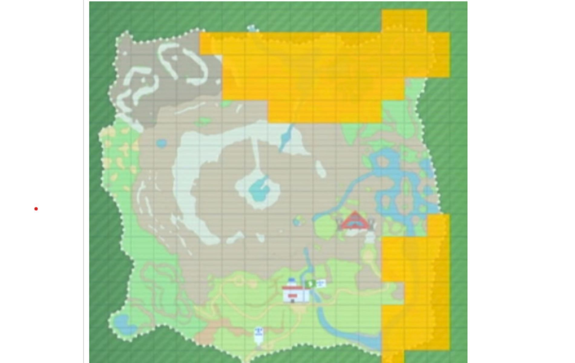 Nuzleaf encounter areas in Teal Mask (Image via game8.co)