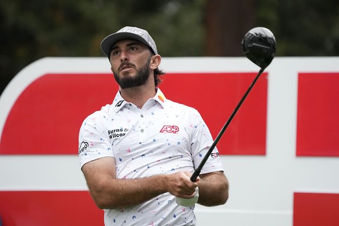 When will Max Homa's tee off on Sunday at 2023 Fortinet Championship