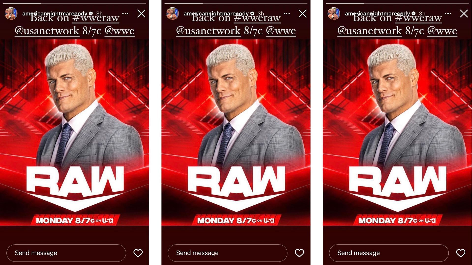 Rhodes sends a message ahead of tonight&#039;s RAW