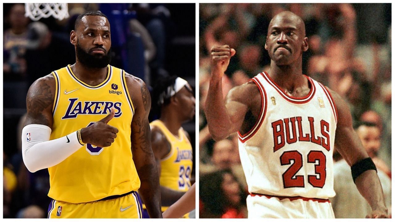 LeBron James vs Michael Jordan