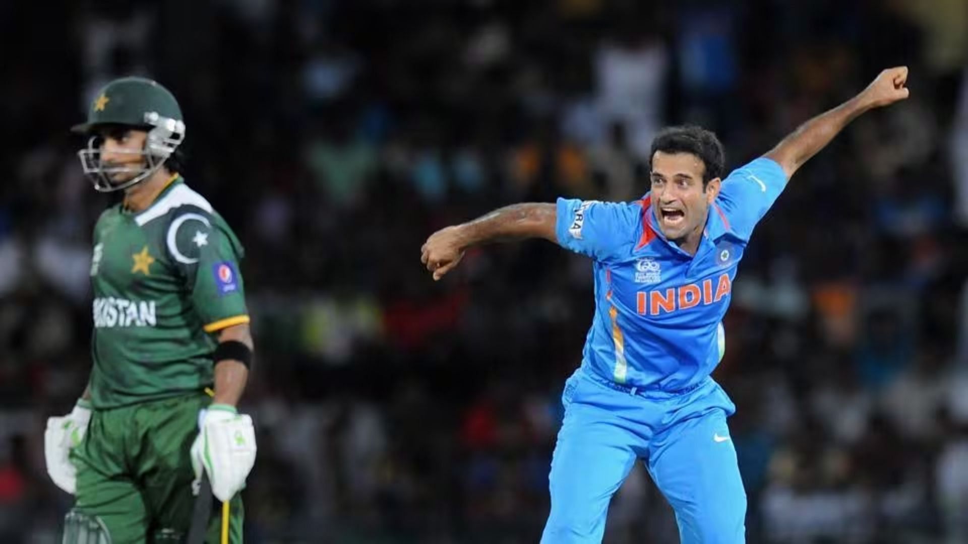 Irfan Pathan in action against Pakistan (P.C.:X)