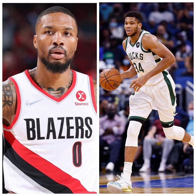 16 months before Damian Lillard's Milwaukee traded, then-Blazers star picked Giannis Antetokounmpo as dream teammate