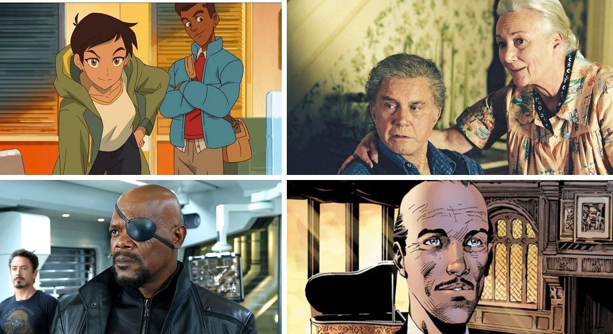 Four examples of vital supporting characters in comic books (Image via Sportskeeda)