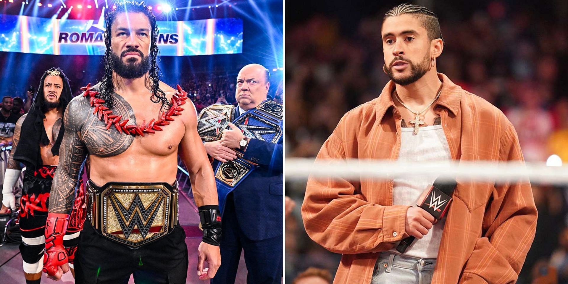 Bloodline member responds to Bad Bunny vowing to dethrone Roman Reigns