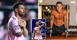 "It'd be tough" - Anthony Joshua names winner in dream boxing match between Cristiano Ronaldo and Lionel Messi