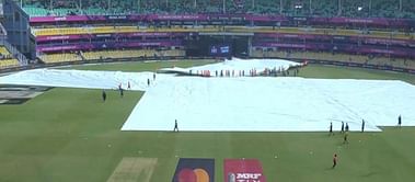 IND vs ENG World Cup 2023 warm-up match called off due to rain without a ball being bowled