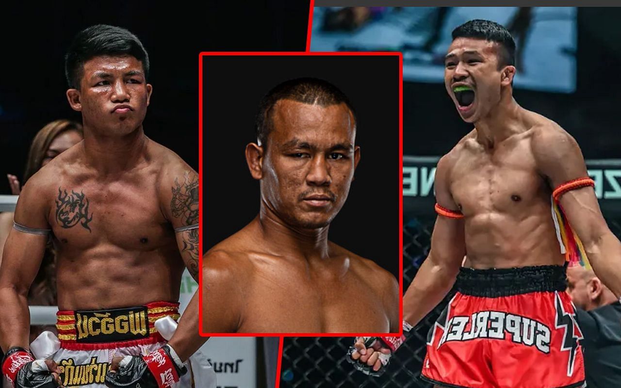 (left) Rodtang Jitmuangnon, (middle) Seksan Or Kwanmuang, (right) Superlek Kiatmoo9 [Credit: ONE Championship]