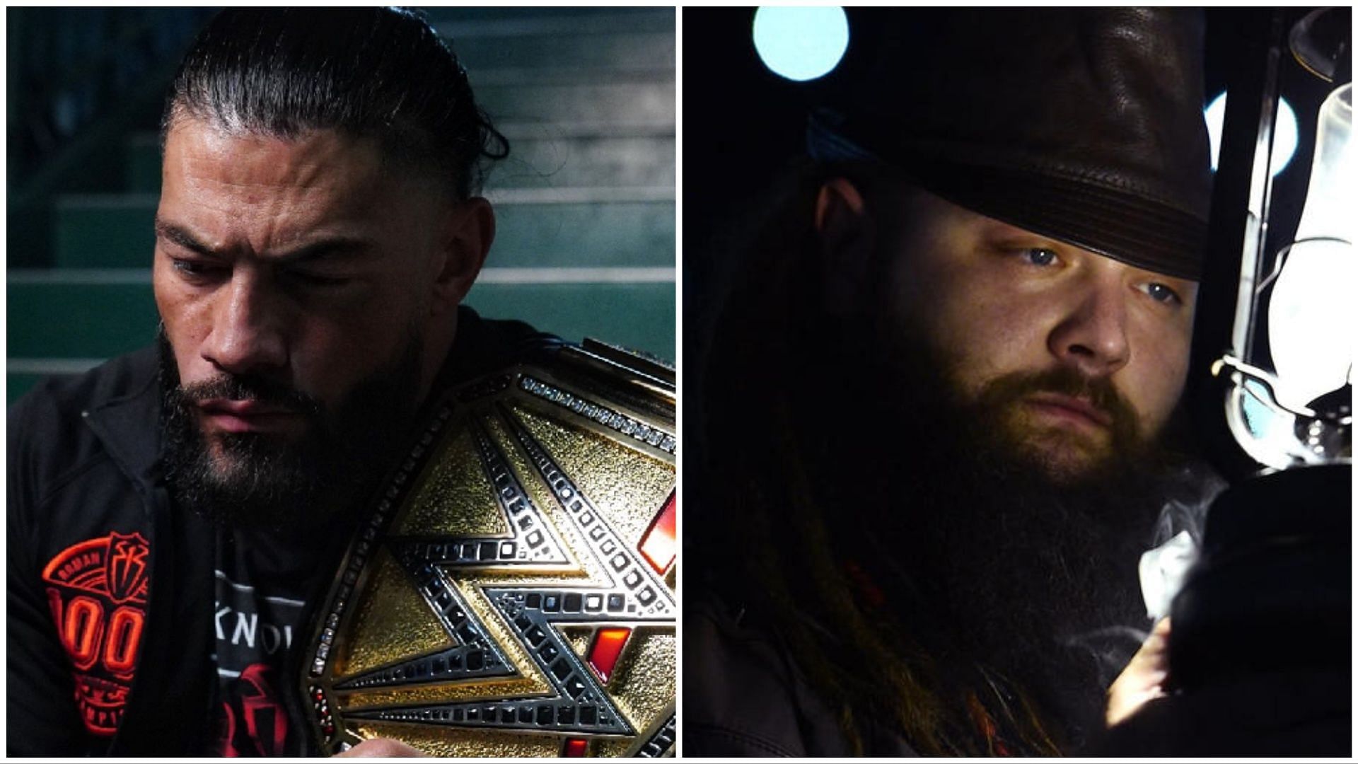 WWE Superstars Roman Reigns and Bray Wyatt