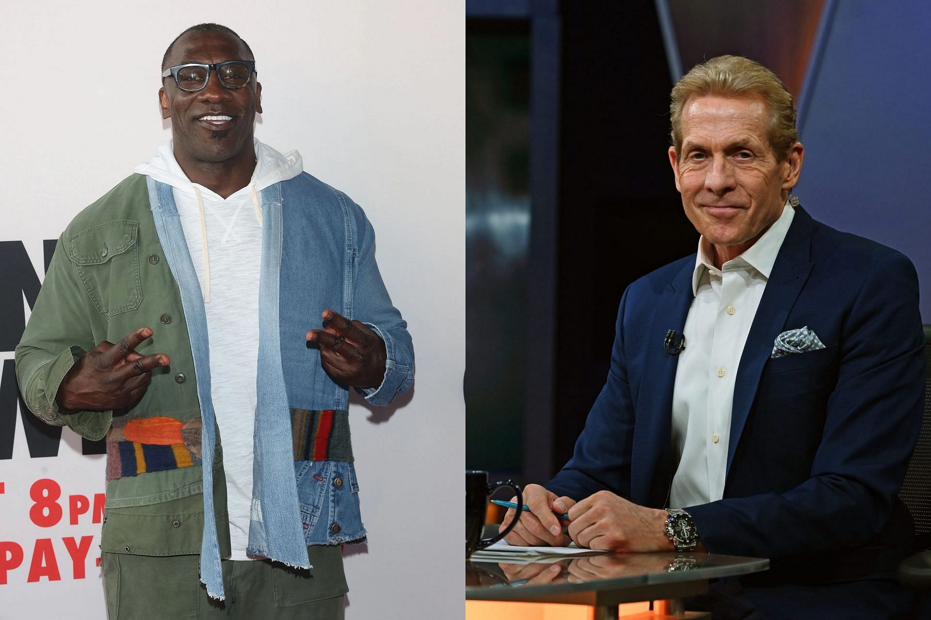 Shannon Sharpe and Skip Bayless (Pic Courtesy: Getty and Front Office Sports)