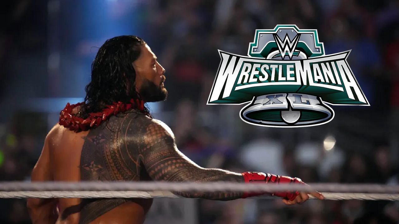 Roman Reigns will reportedly headline WrestleMania 40