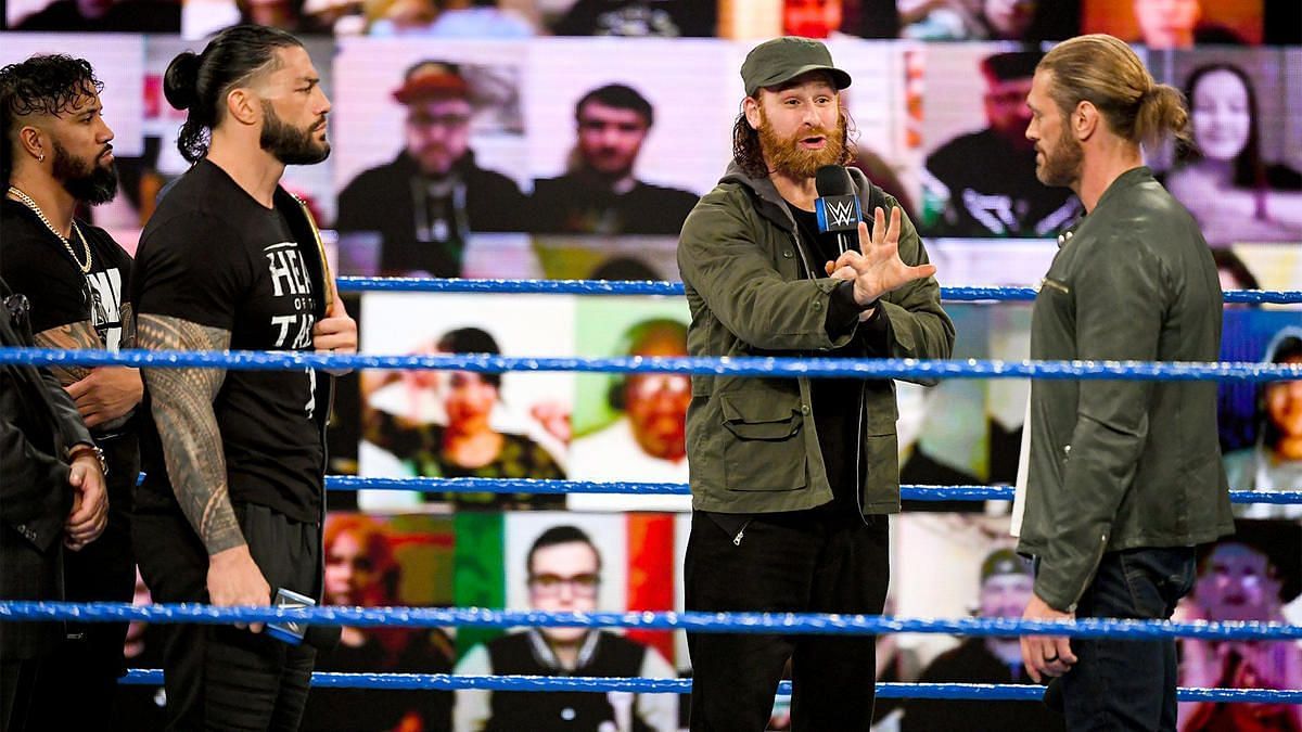 Edge never wrestled Sami Zayn in a one-on-one encounter.