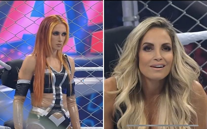 Wrestleview.com on X: Becky Lynch gets the win vs. Trish Stratus in a  Steel Cage match at #WWEPayback!  / X