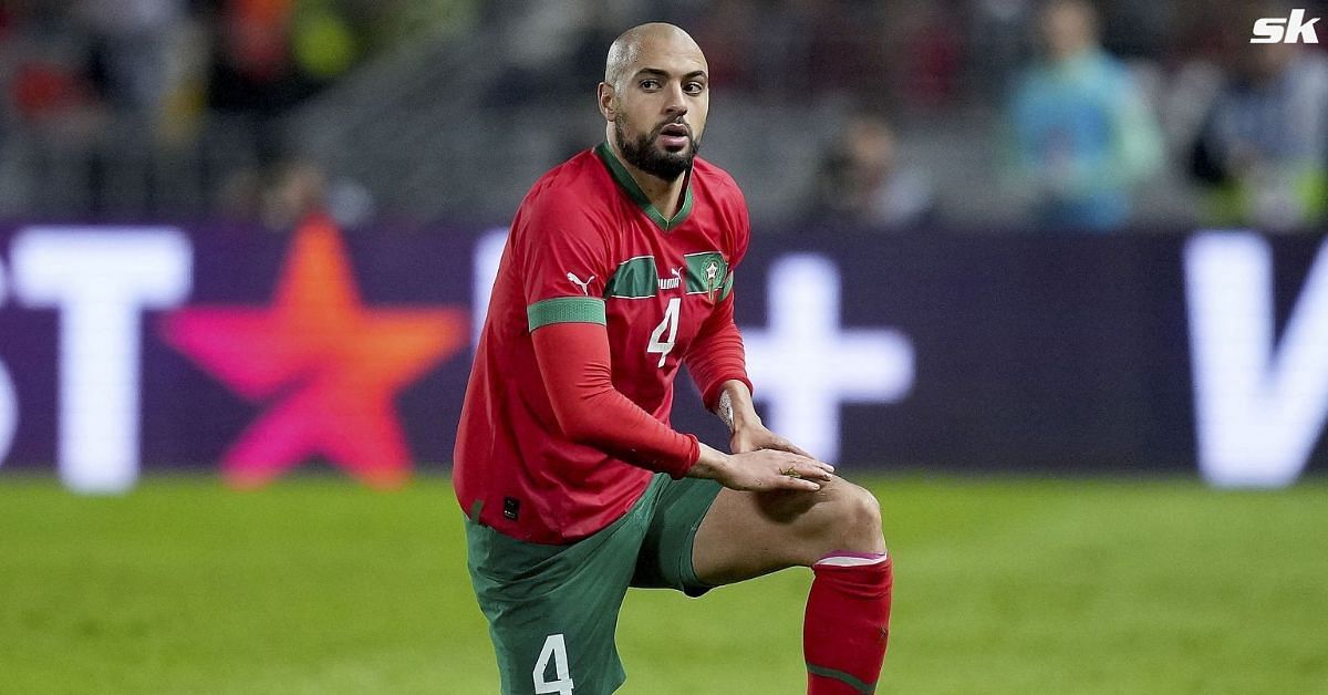 Sofyan Amrabat has left the Morocco squad due to a potential injury.