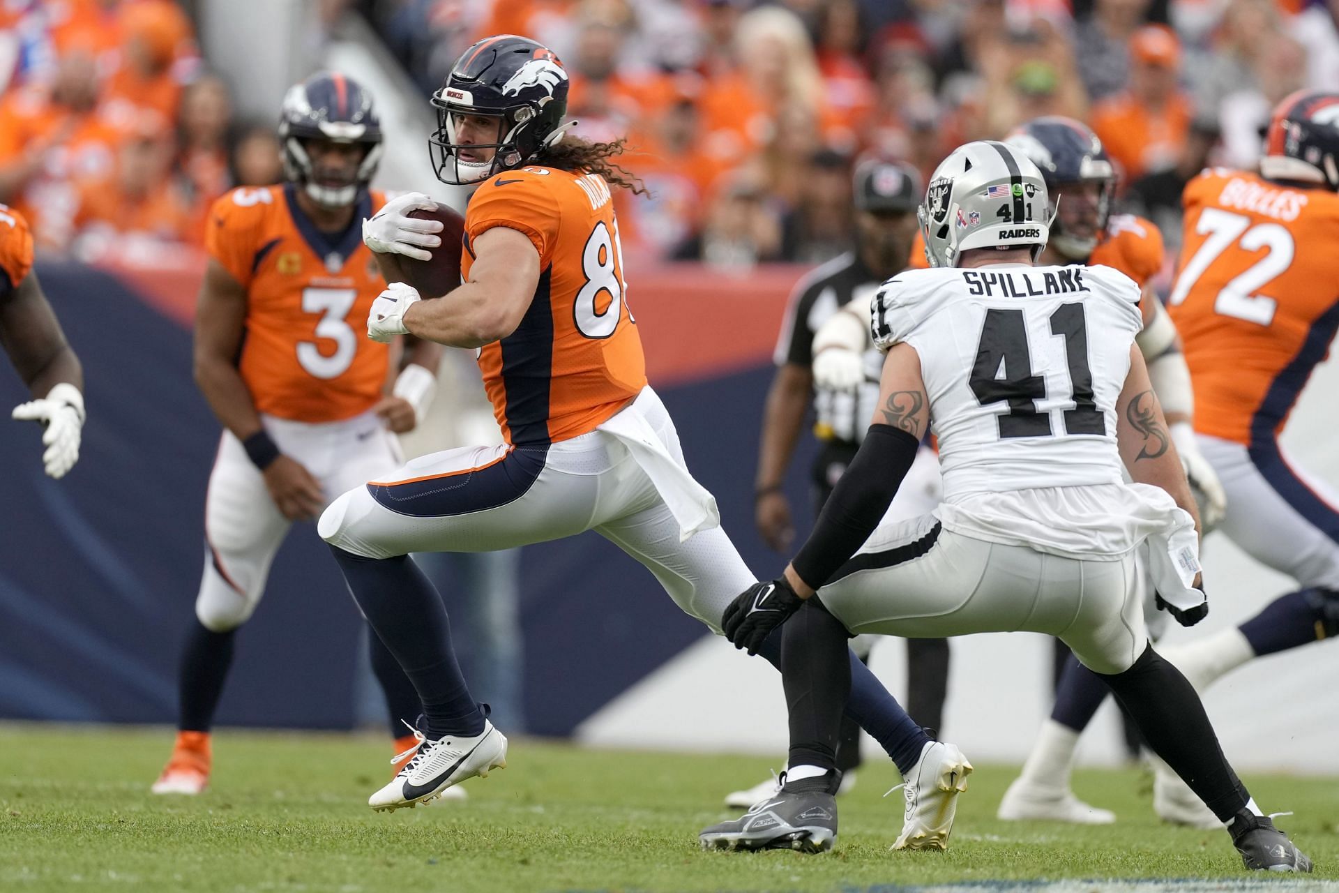 Greg Dulcich injury update Latest on Broncos TE for Fantasy Football