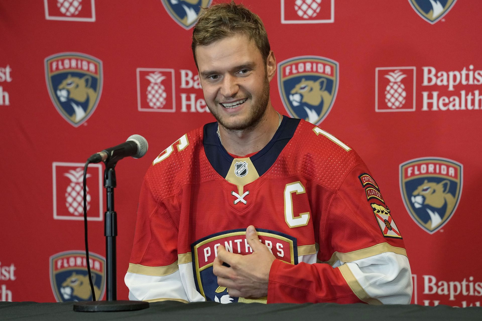 Panthers Media Day Hockey