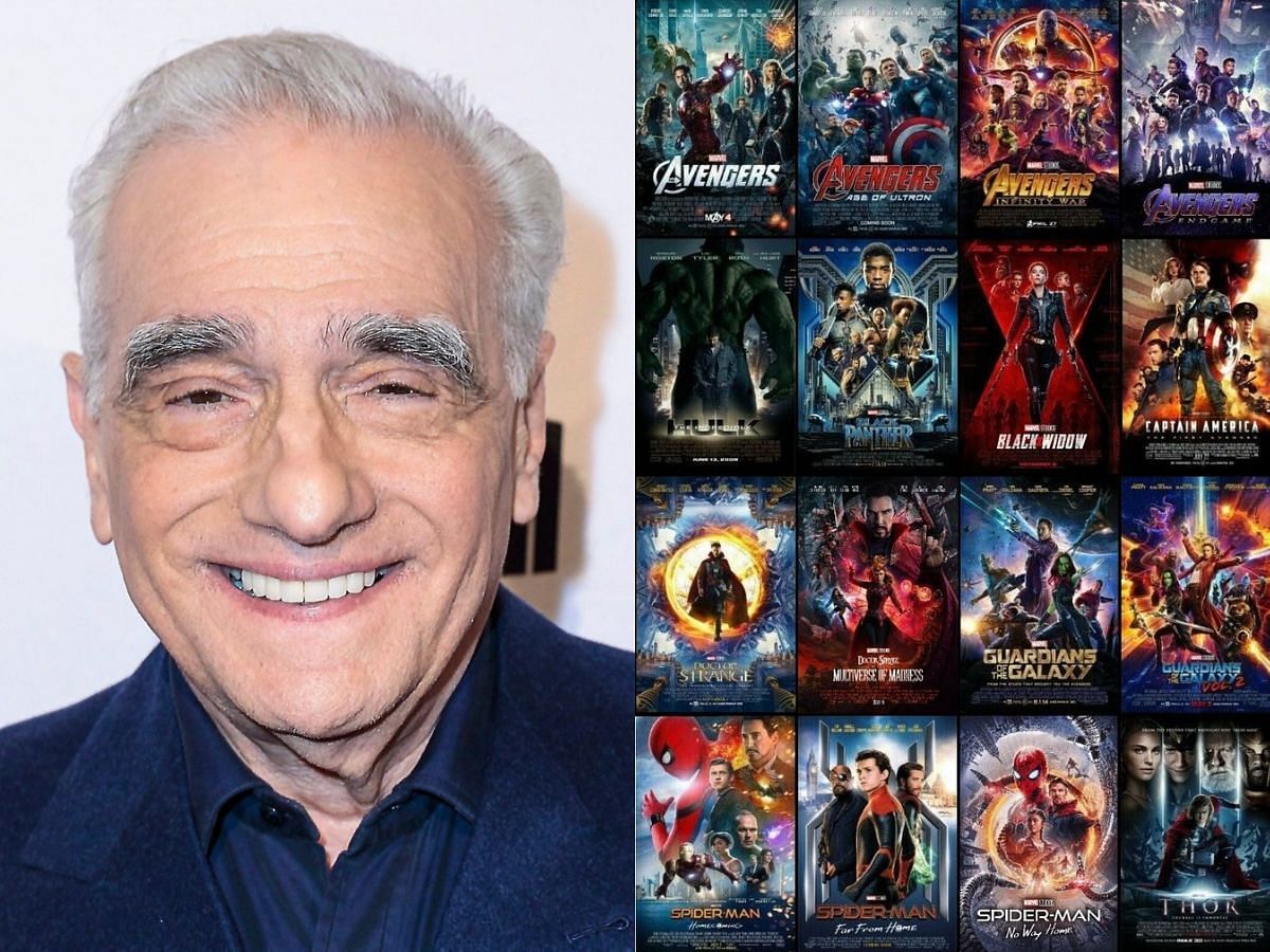 Martin Scorsese slams Marvel yet again. (Photos via IMDb)