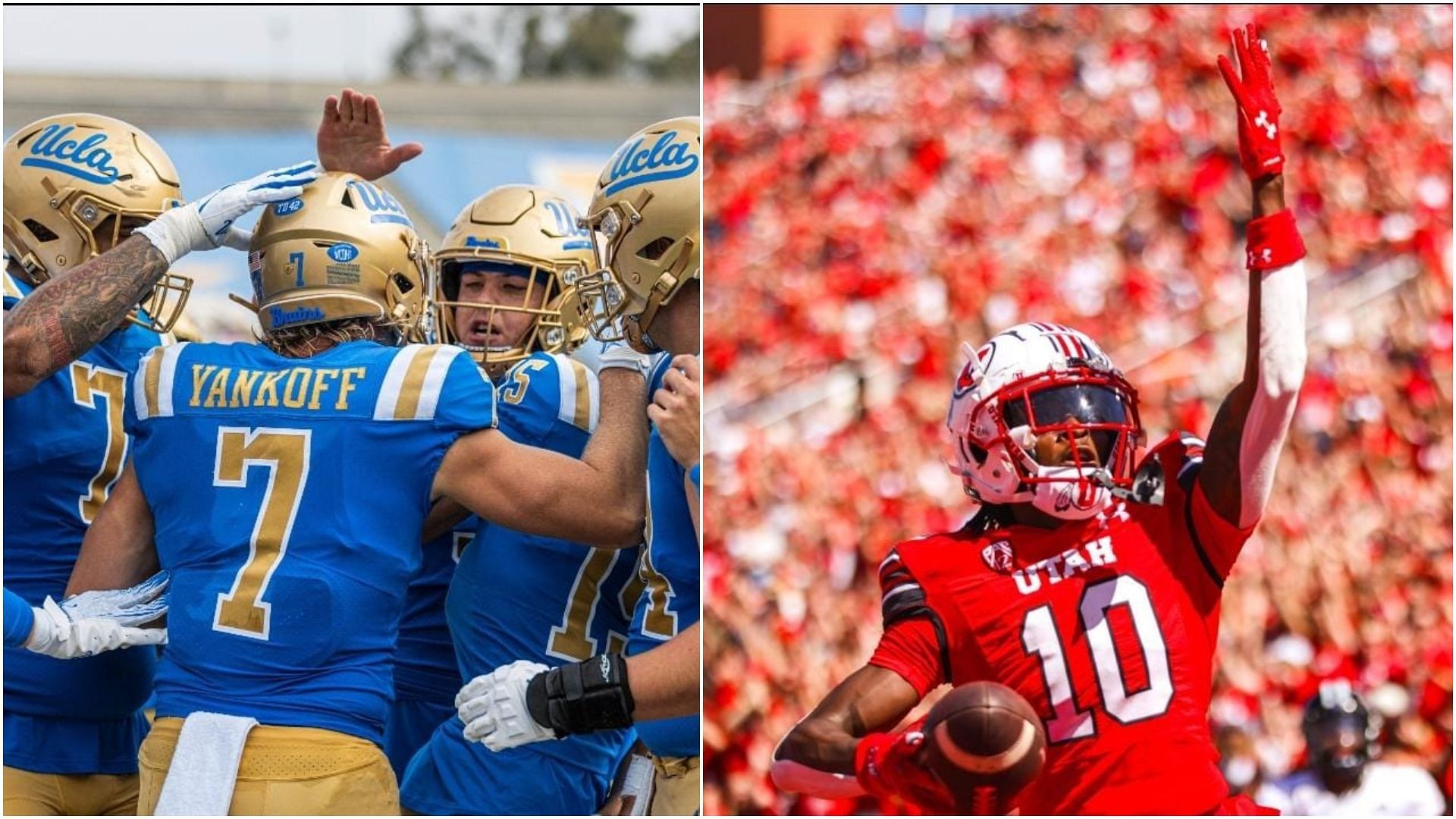 The UCLA Bruins play the Utah Utes in the upcoming weekend