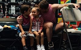 How many kids does Canelo Alvarez have and how old are they?