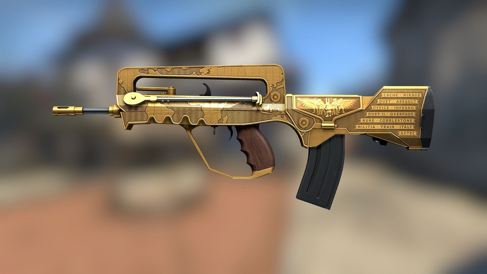 FAMAS in Counter-Strike: Global Offensive (Image via Valve)