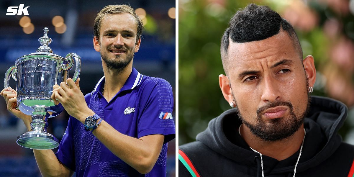 Nick Kyrgios leads Daniil Medvedev 4-1 in the head-to-head.