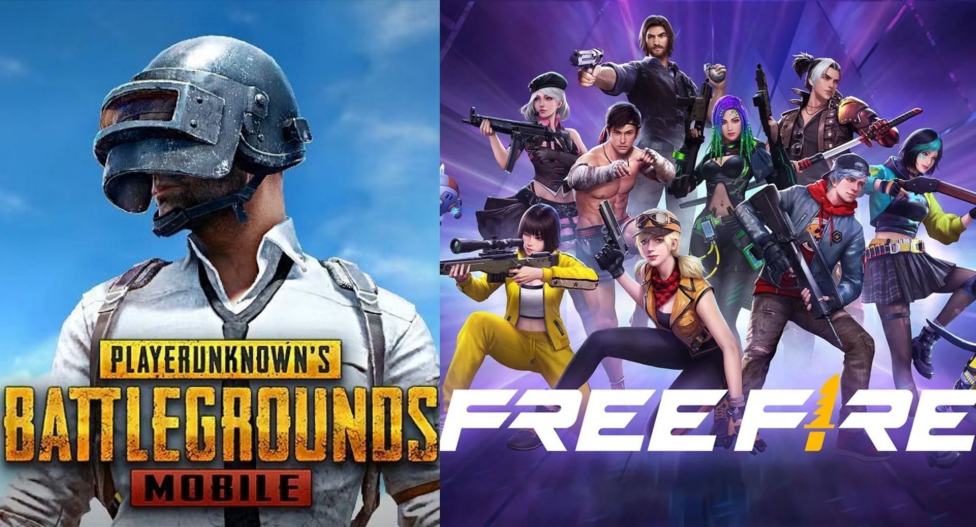 Free Fire India और Battlegrounds Mobile India