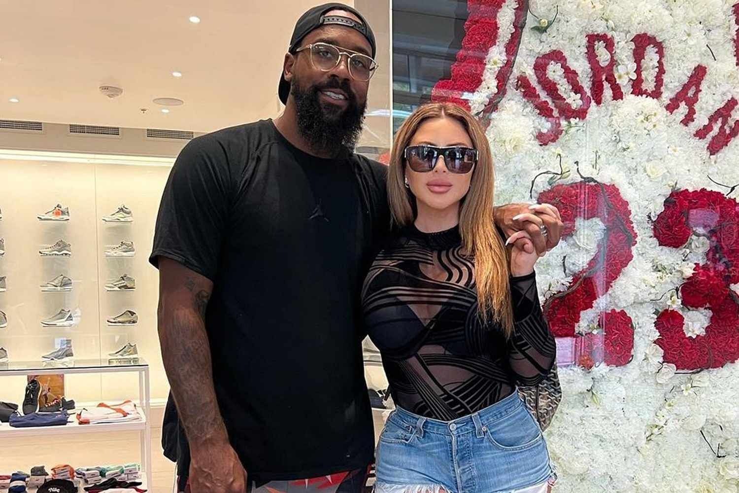 Larsa Pippen and Marcus Jordan spend a day at the golf corse