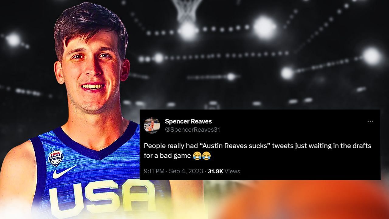 Austin Reaves's Brother Calls Out Haters After Guard's Rough Team USA Game  - Sports Illustrated