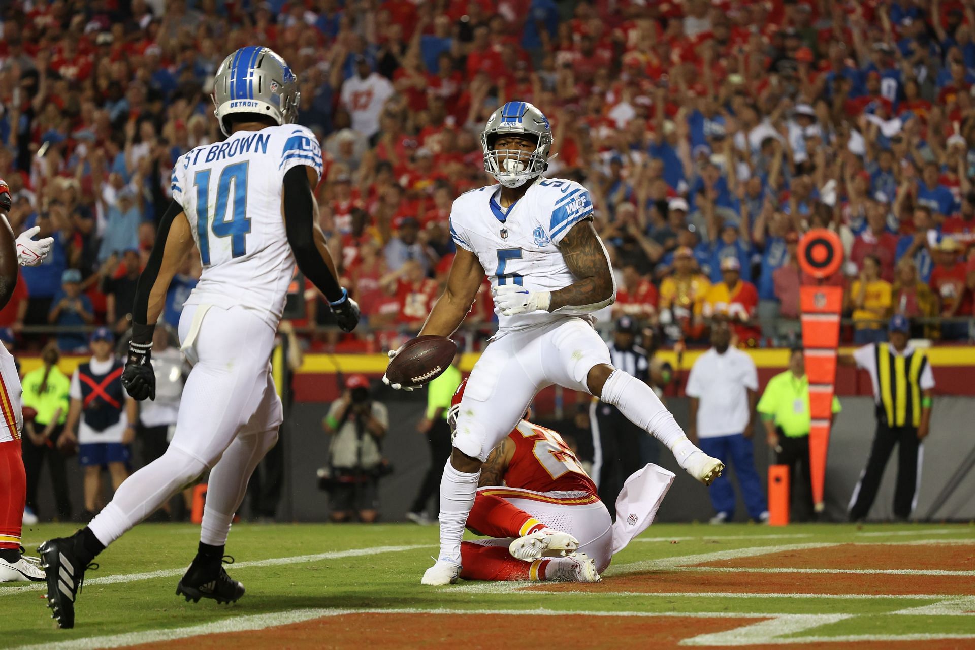 Lions' David Montgomery (thigh) active for Week 4 showdown with