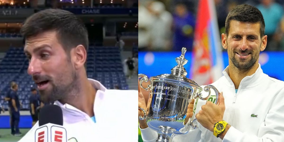 Novak Djokovic recently sang the famous &quot;My Way&quot; song by Frank Sinatra