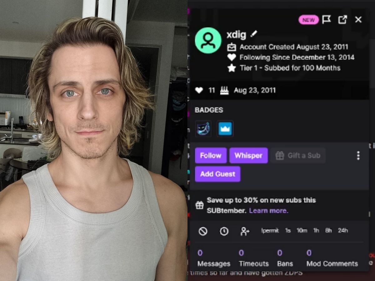 Mathil finds user subbed to him for 100 months (Image via Sportskeeda)